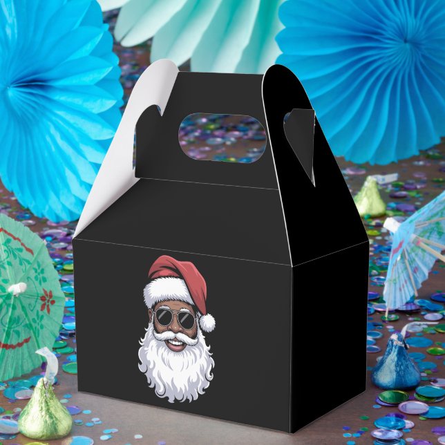 Ballotins Santa Claus Black Xmas Santa Afro African American (Fête)