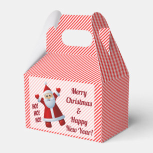 Ballotins Santa Ho! Ho! Ho! Rayures de Canne à Sucre Personn