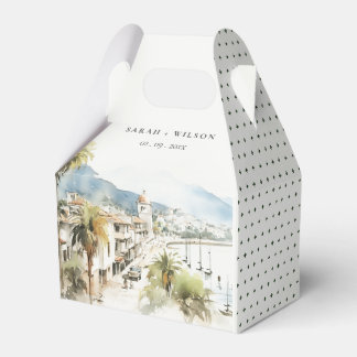 Ballotins Santa Marta Colombia Watercolor Landscape Wedding