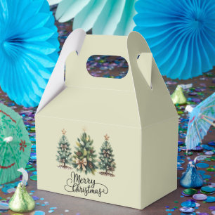 Ballotins Sapin de Noël joyeux léopard Coquette Bow Noël