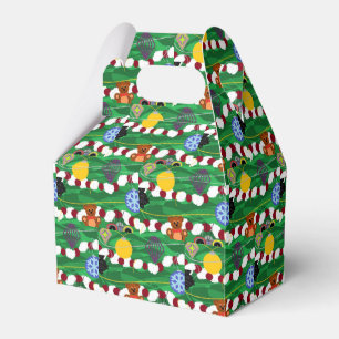 Ballotins Sapin de Noël Popcorn et Canneberges et Ornements