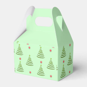 Ballotins sapin de Noël vert menthe