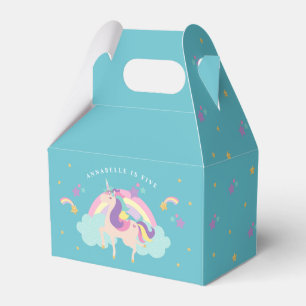 Ballotins Sarcelle  Cute Rainbow Unicorn Personnalisée