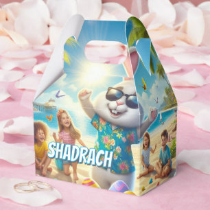 Ballotins Scène Bunny de Pâques personnalisable