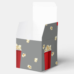 Ballotins Seaux de Popcorn Rouge Cinéma Snack Télévision Fil