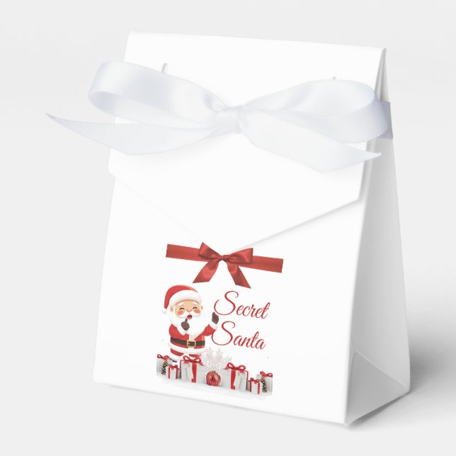 Ballotins Secret Santa Gift Box (Verso)