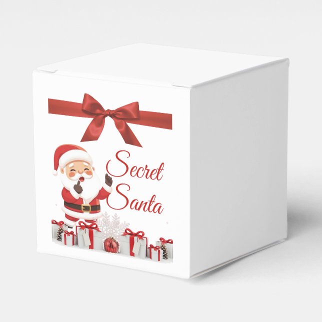 Ballotins Secret Santa Gift Box (Verso)