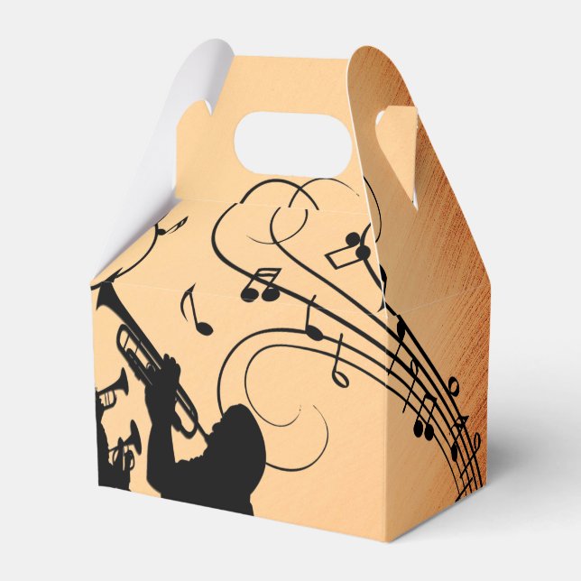 Ballotins Section Trumpet Jazz Musique Orange Rust (Verso)