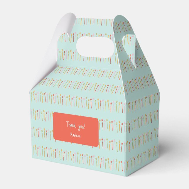 Ballotins Seize bougies - Menthe - Ballotin (Verso)