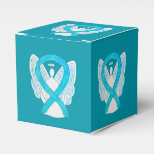 Ballotins Sensibilisation Turquoise Ruban Angel Party Favori