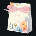 Ballotins Sérénade de jardin<br><div class="desc">Notre collection de cartons d'invitation 'Garden Serenade' apporte une charmante esthétique de jardin à votre jour spécial. Un motif floral aquarellé luxuriant et volumineux de roses jaunes se marie parfaitement avec des teintes pastel bleues et roses, créant un design doux et enchanteur sur un fond crème propre. Cette collection est...</div>