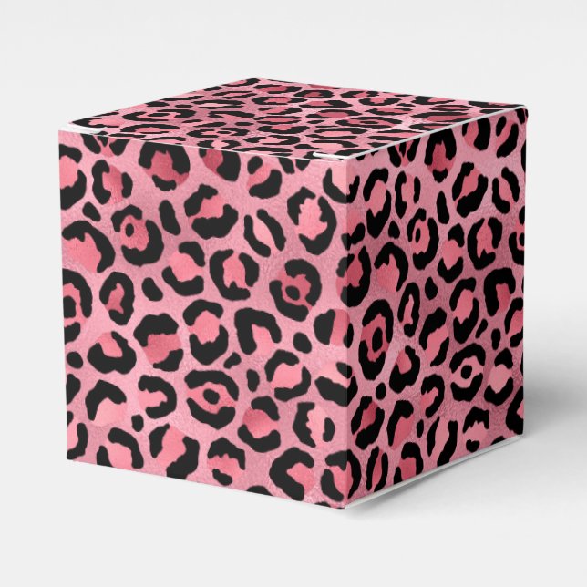 Ballotins Série Rose et Or Léopard Design 2  (Verso)