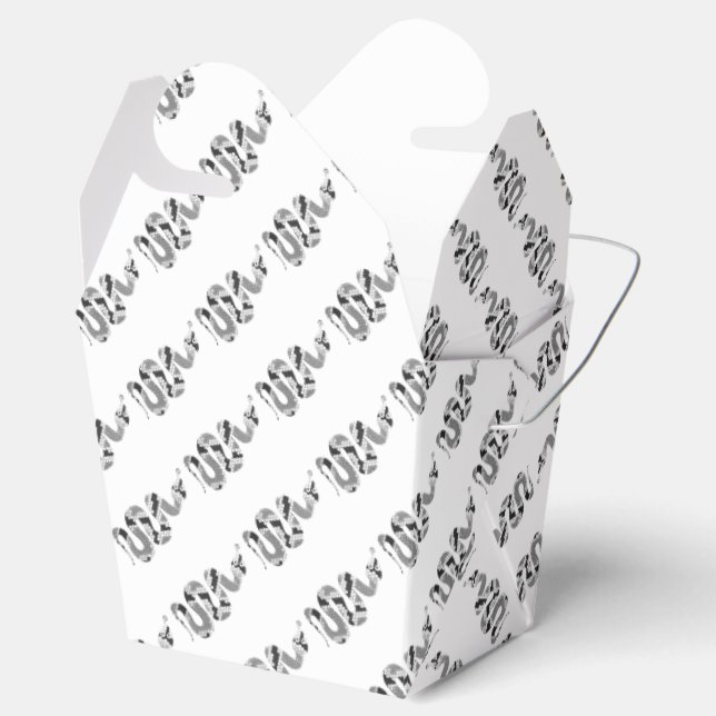 Ballotins Serpent gris et silhouette gris clair (Ouvert)