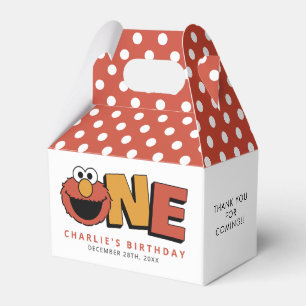 Ballotins Sesame Street Elmo - Boîtes de faveurs pour le p