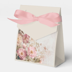 Ballotins Shabby Chic Romantique Fête aux Roses Florales Vin