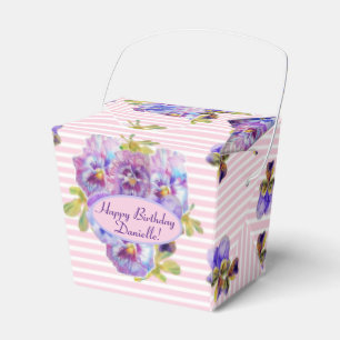 Ballotins Shabby Rose Rose Floral Tea Party violet