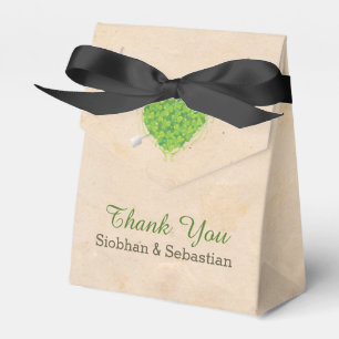 Ballotins Shamrock Mariage irlandais Heart