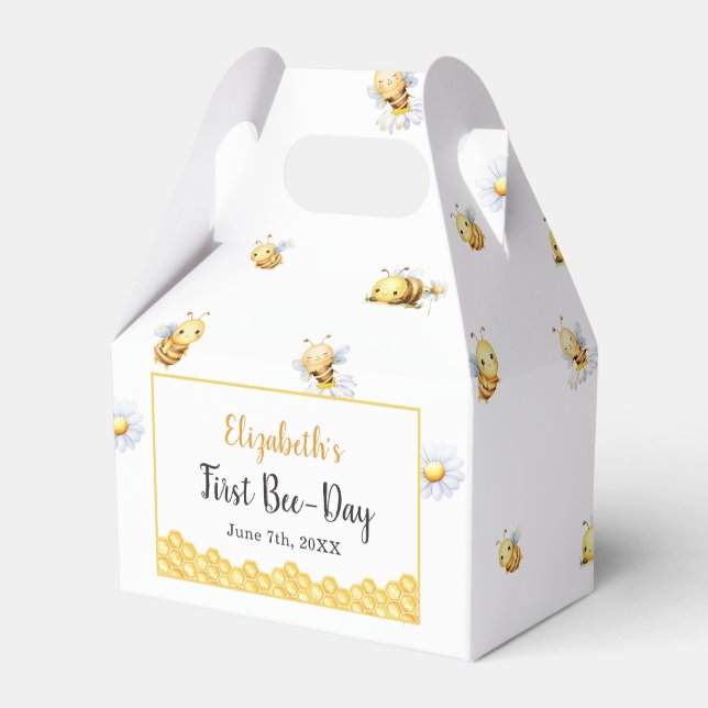 Ballotins Si doux pour l'anniversaire d'abeille (Verso)