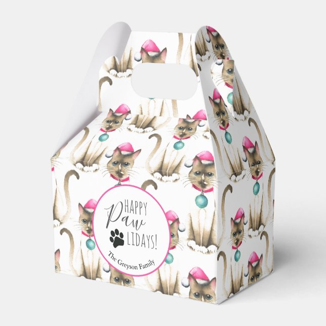 Ballotins Siamese Ballotin de Noël (Verso)