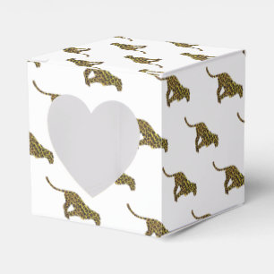 Ballotins Silhouette Brown et jaune de léopard