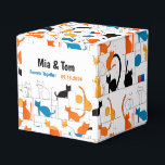 Ballotins Silhouette de chat élégante personnalisée couleur<br><div class="desc">Texte de vente et description :</div>