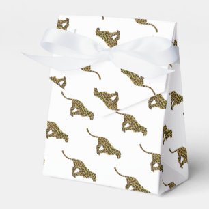 Ballotins Silhouette léopard Brown et jaune