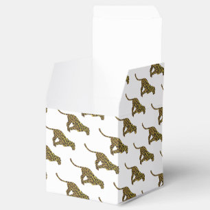 Ballotins Siloette léopard Brown et jaune