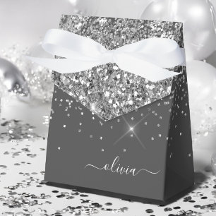 Ballotins Silver Grey Girl Parties scintillant étincelante N