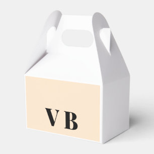 Ballotins simple couleur pastel personnalisée minimale solid
