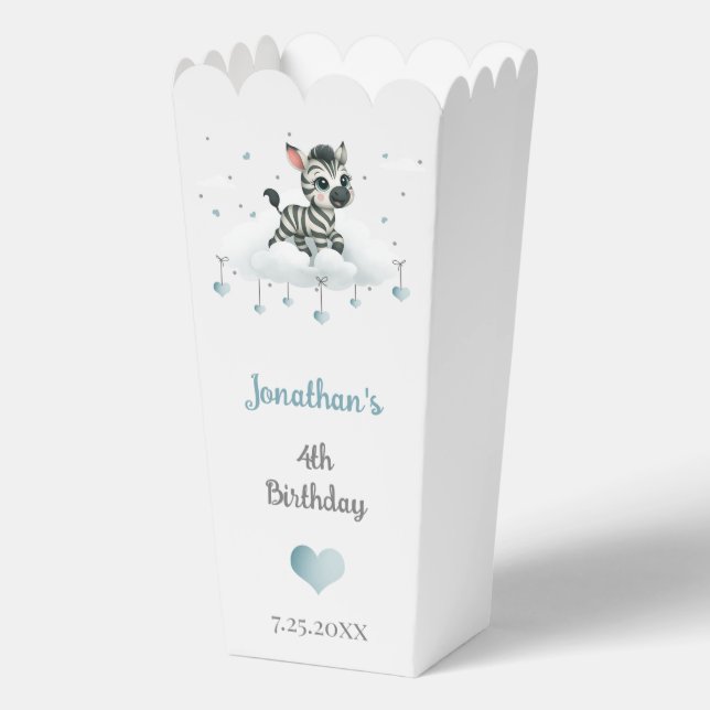 Ballotins Simple cute little zebra  (Recto)