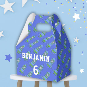 Ballotins Simple dessin Rocket Blue Enfant`s Anniversaire