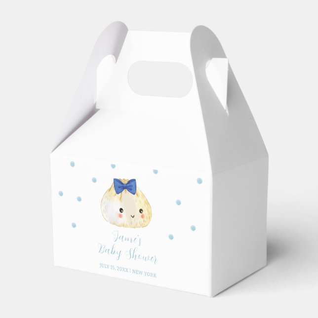 Ballotins Simple garçon Petit Baby shower de dumping (Verso)