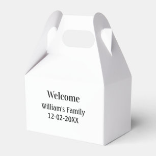 Ballotins simple logo monogramme minimal personnalisé