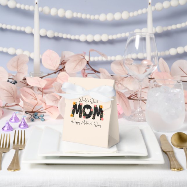 Ballotins Simple Meilleure Maman du Monde Calligraphie pour  (Mariage)