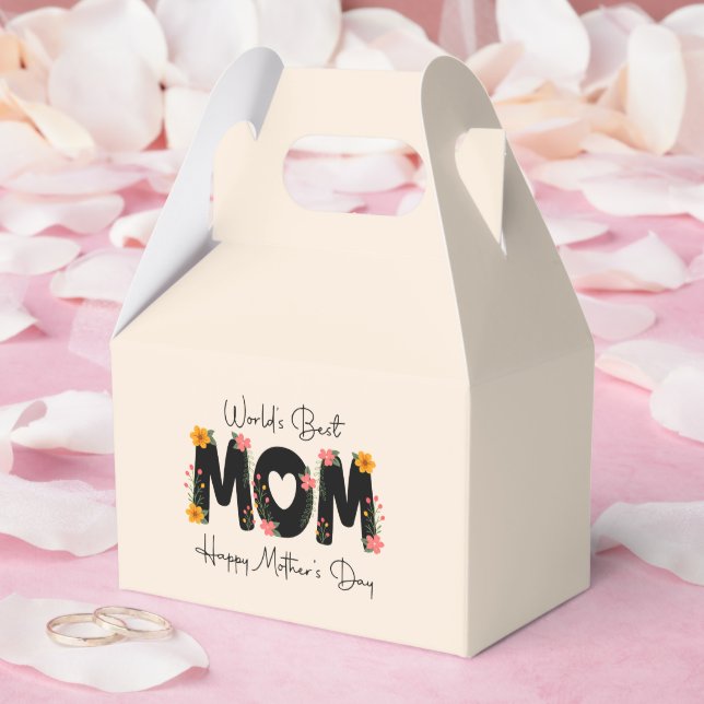 Ballotins Simple Meilleure Maman du Monde Calligraphie pour  (Mariage)