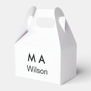 Ballotins Simple monogramme ajoutez votre lettre de nom homm