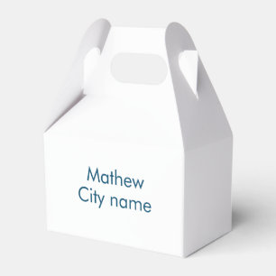 Ballotins simple monogramme de lettre initiale ajoutez votre