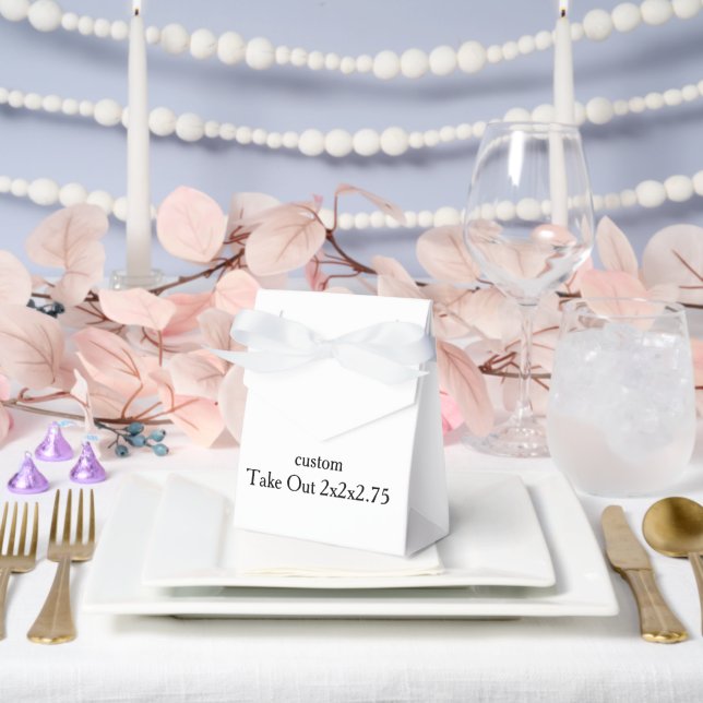 Ballotins simple Take Out 2x2x2,75 (Mariage)