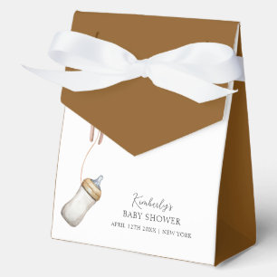 Ballotins Sip & Voir Boho Balloon Baby shower bouteille
