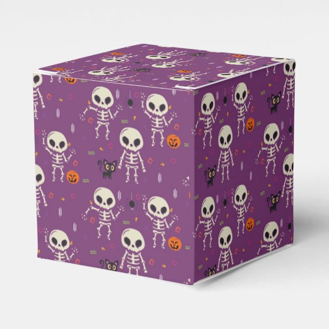 Ballotins Skeletons, chats Citrouille et noirs (Verso)