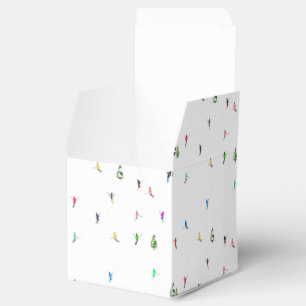 Ballotins Ski alpin d'hiver Ski Ski Ski Motif