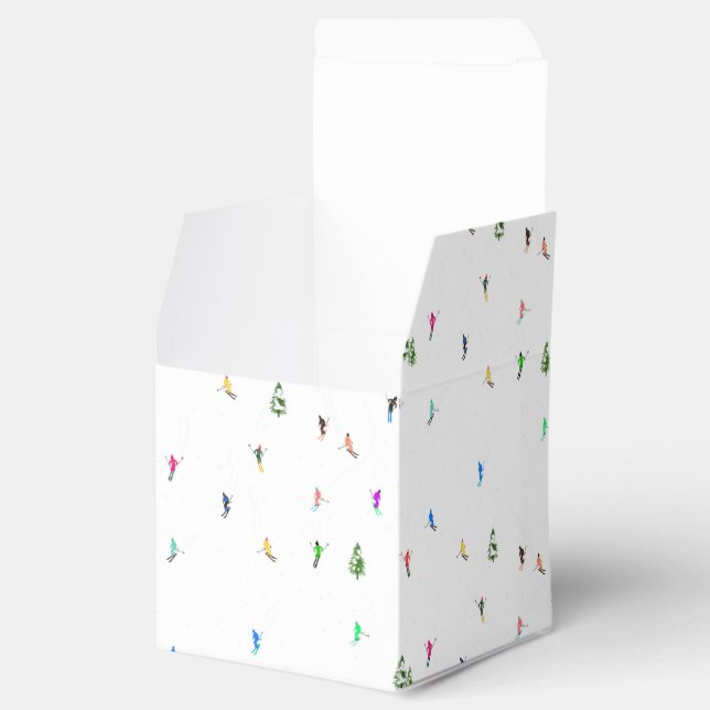 Ballotins Ski alpin d'hiver Ski Ski Ski Motif (Ouvert)