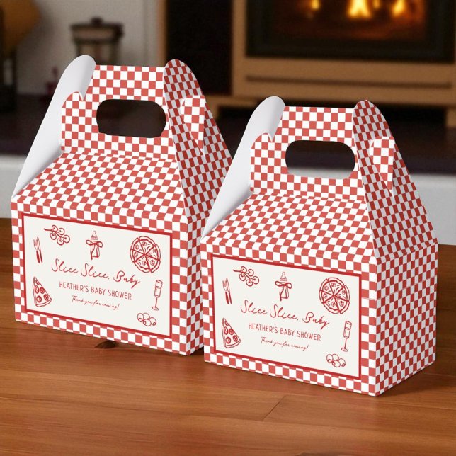Ballotins Slice Slice Baby Italien Pizza Baby shower (Créateur téléchargé)