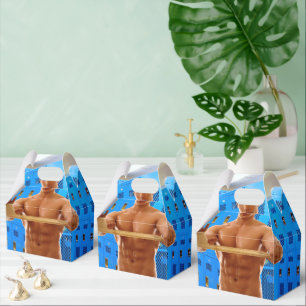 Ballotins SlipperyJoe homme musclé torse nu abs poitrine vet