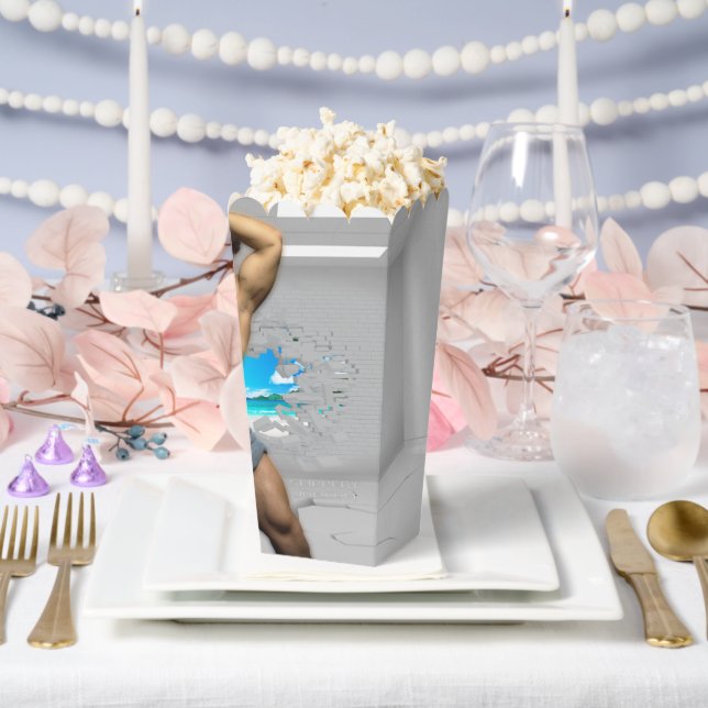 Ballotins SlipperyJoe's Man serviette brisée mur de brique b (Mariage)