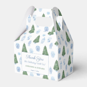 Ballotins Smart Christmas Tree Bleu Blanc Ornements Mariage