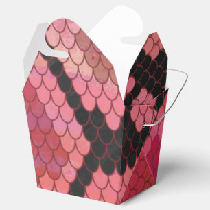 Ballotins Snake Black and Red Print