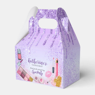 Ballotins Soin de Spa Fille Glamour Anniversaire Salon Viole