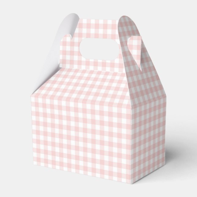 Ballotins Some Bunny is One Anniversaire Rose Gingham (Verso)
