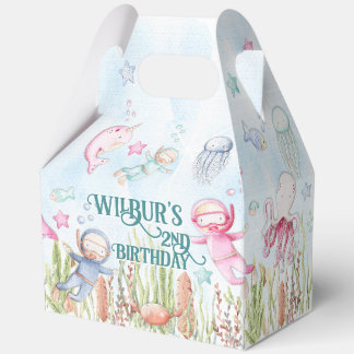 Ballotins Sous la boîte de préférence Sea Party 🐠 boîtes de